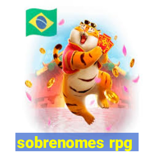 sobrenomes rpg